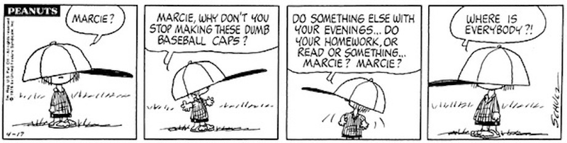 Illustration for article titled How Peanuts Used Marcie To Explore Unhealthy Relationships